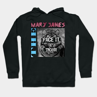 Face It Tiger (Black) Hoodie